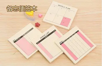

1PACK/LOT 94*94mm New Korea Fashion Daily Desk note pad Sticky note Note pads Memo MemoPads Writing scratch pad