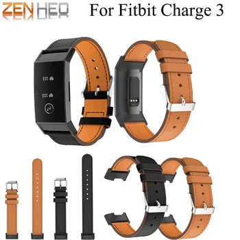 

WatchBand For Fitbit Charge 3 Smart Watch Strap Replacement Wristband Straps For Fitbit Charge 3 Luxury Leather Sport Bracelet