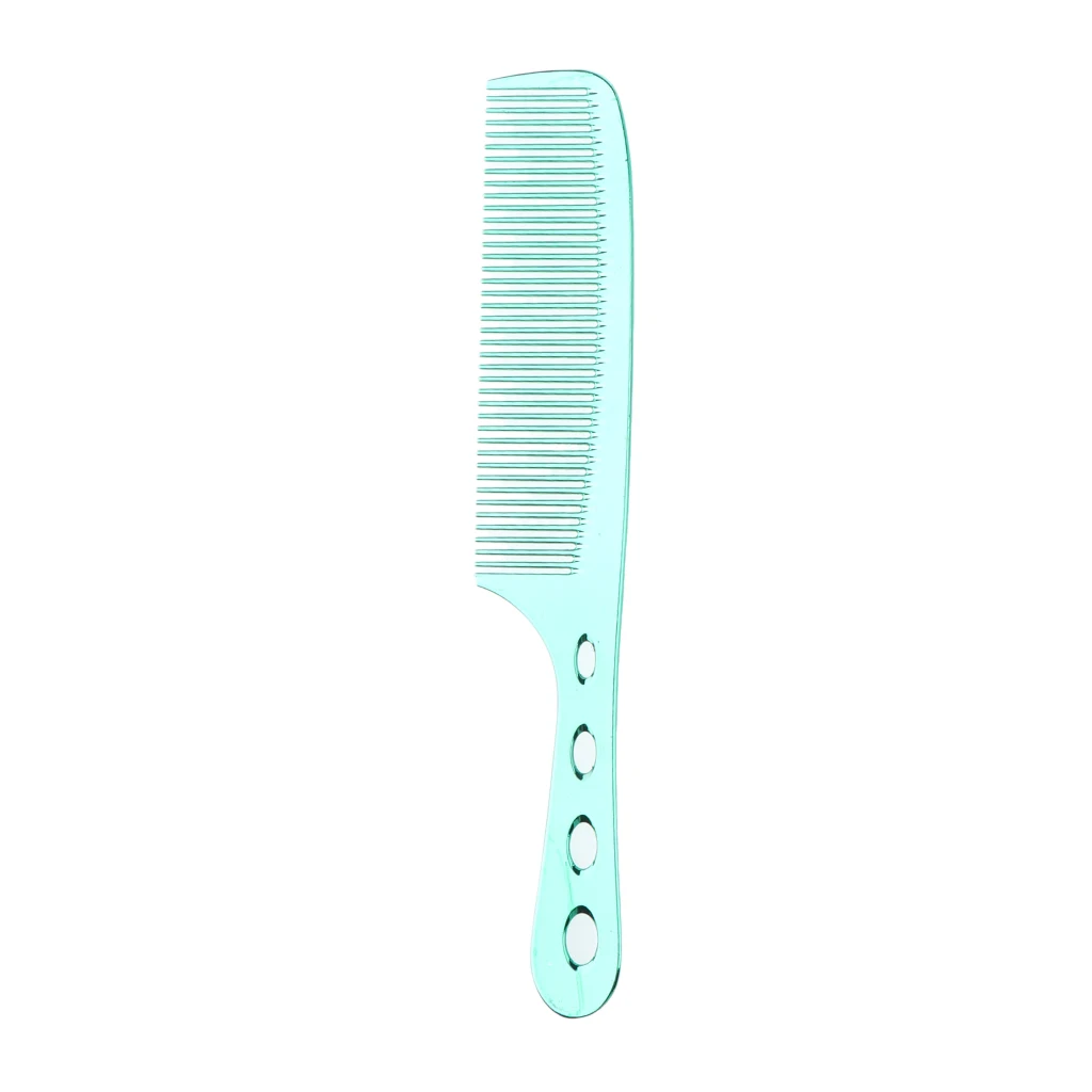 Space Aluminum Antistatic Haircutting Styling Barber Comb For Women Heat & Corrosion Resistant Professional