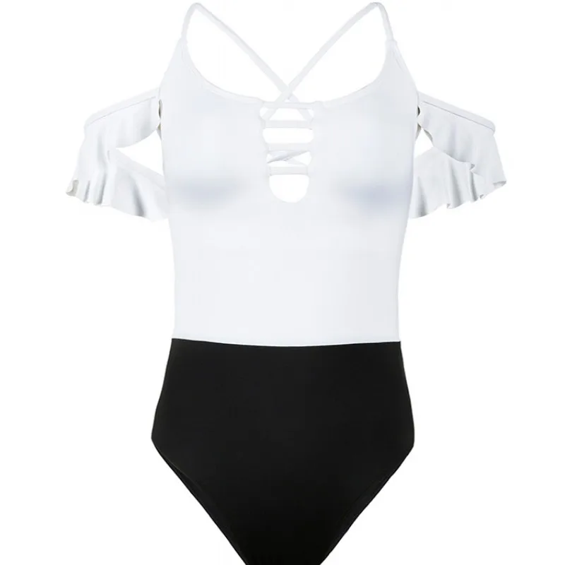 Модный бренд Slim Fit треугольный цельный купальник купальный костюм облегающий купальник с пуш-ап Пуш-Ап женский слитный купальник с открытой спиной