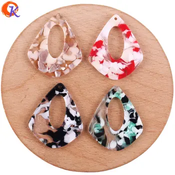 

Cordial Design 100Pcs 31*38MM Jewelry Accessories/Hand Made/DIY/Drop Shape/Earring Making/Acetic Acid Bead/Earring Findings