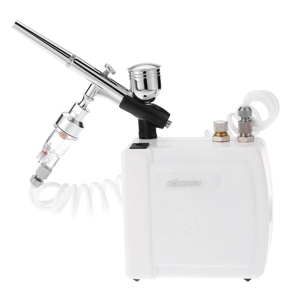 

110-240V Airbrush Compressor Kit Dual Action paint spray gun sandblaster for Painting Makeup Cake Model Air-Brush Nail Tool Set