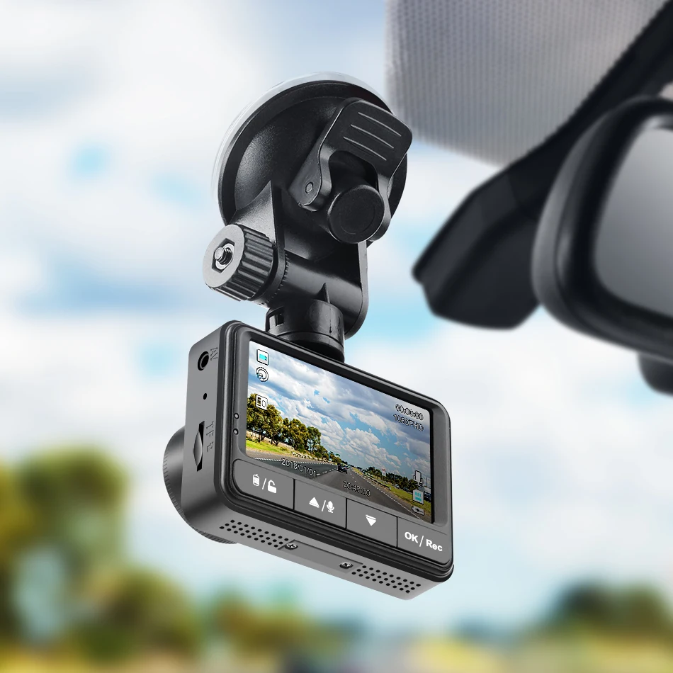 3 Ruccess H550 Dash Camera Car DVR FULL HD 1080P Novatek 96658 IMX323 WDR Parking Guard 170 Degree 2.45 inch IPS Screen