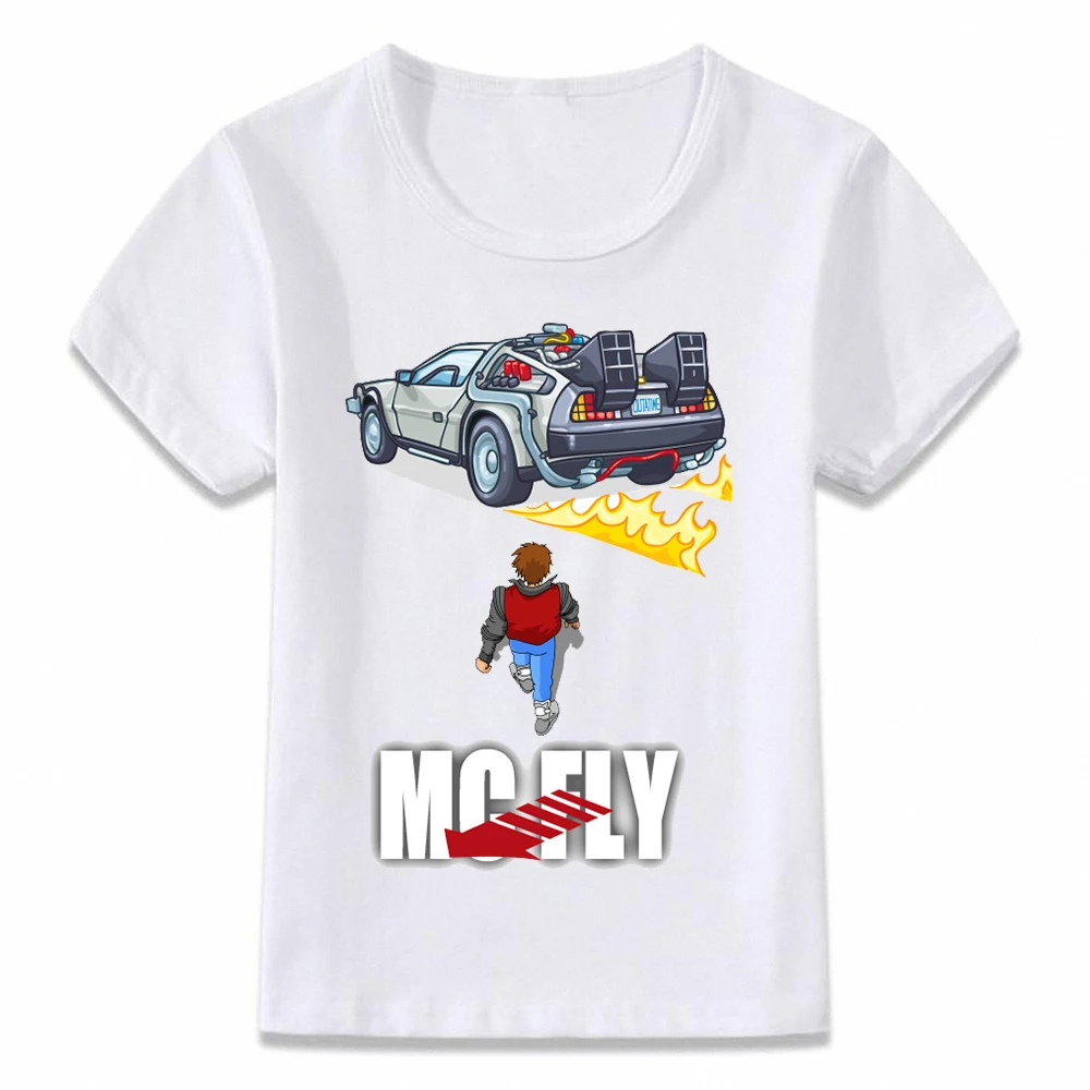 

Kids Clothes T Shirt Back To The Future Mcfly Akira T-shirt for Boys and Girls Toddler Shirts Tee
