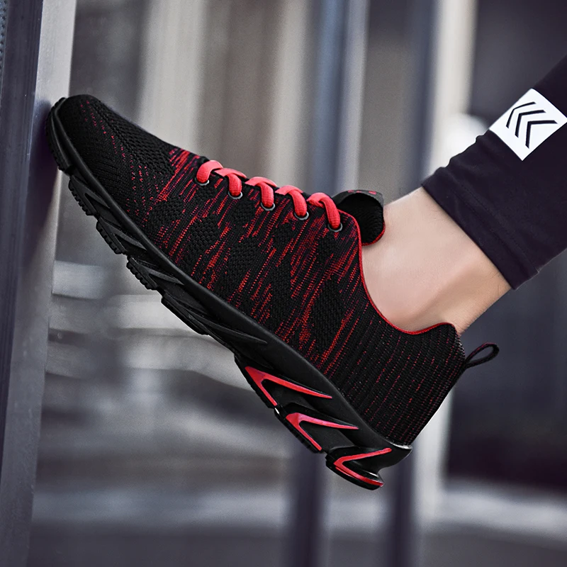 

LZJ 2019 Men Casual Shoes Breathable Sneakers Man Shoes Tenis Masculino Shoes Zapatos Hombre Sapatos Outdoor Shoes size 39-45