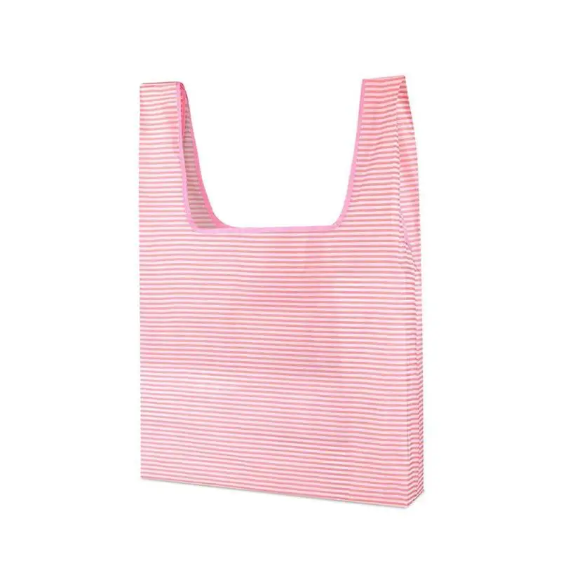 Fashion Shopping Bag Printing Foldable Green Tote Folding Pouch Handbags Convenient Large-capacity Storage Bags Fashion Shopping Bag Printing Foldable Green Tote Folding Pouch Handbags Convenient Large-capacity Storage Bags