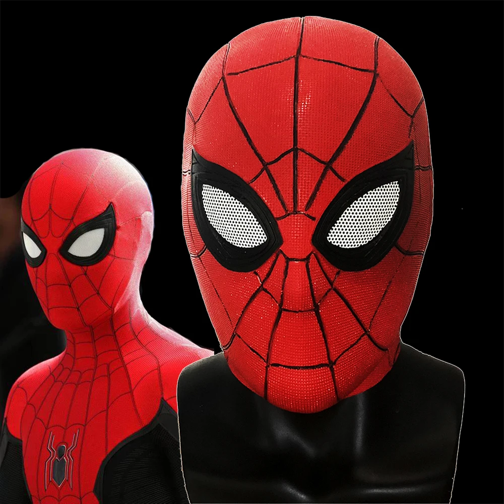 Spider Man Far From Home Spider Man Mask The Superior Spider Man Masks Peter Park Costume Accessory Helmet Halloween Props