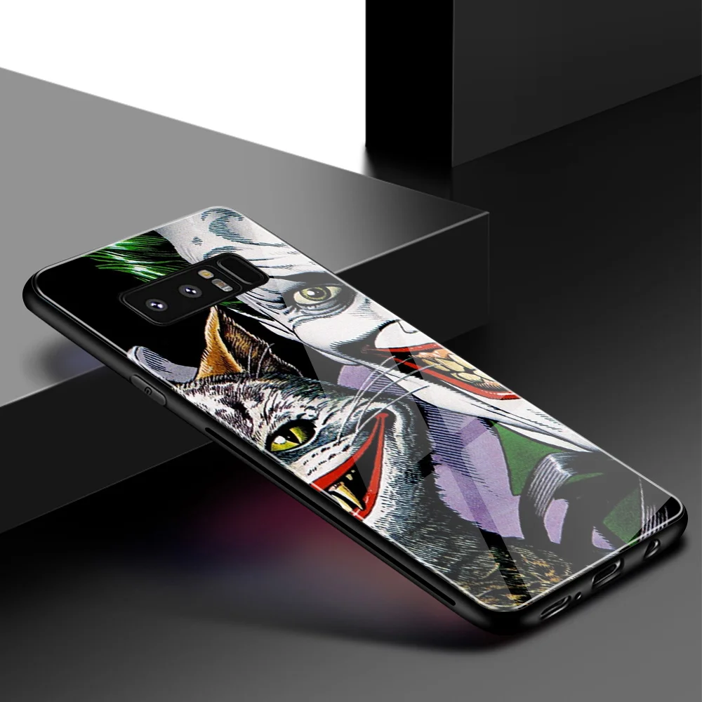 Чехол Finder для samsung S9, чехол Joker, жесткая задняя крышка, стеклянный чехол для samsung Galaxy Note 8, 9, 10 plus, S8, S9 Plus, S10 plus, S10 Lite