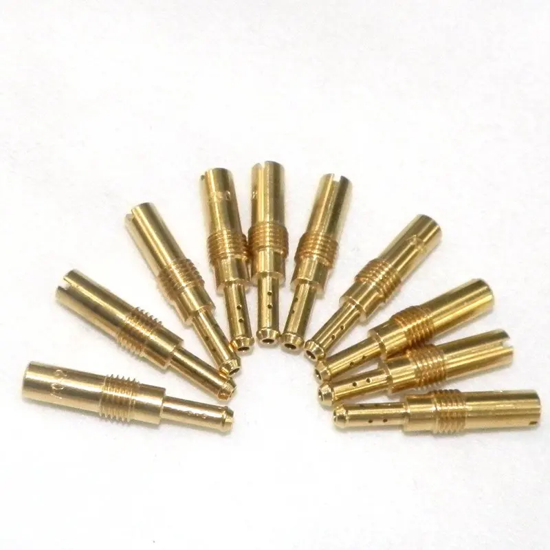10X Pilot jet Slow Jet для мотоцикла GY6 карбюратор PWK Keihin PE CVK FCR PWM PJ CBR CR N424 21 OKO 30 52 Форсунка