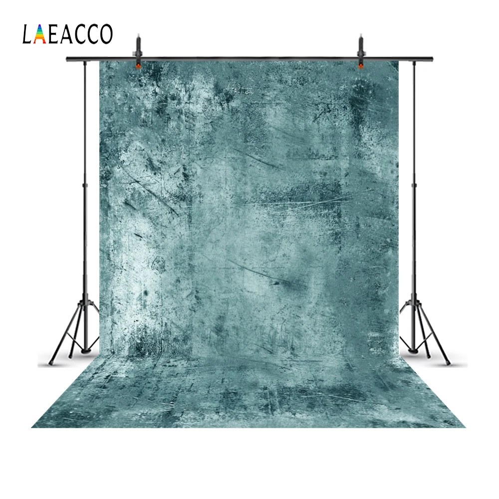 Laeacco темная поверхность цементной стены гранж текстура фотографии фоны для