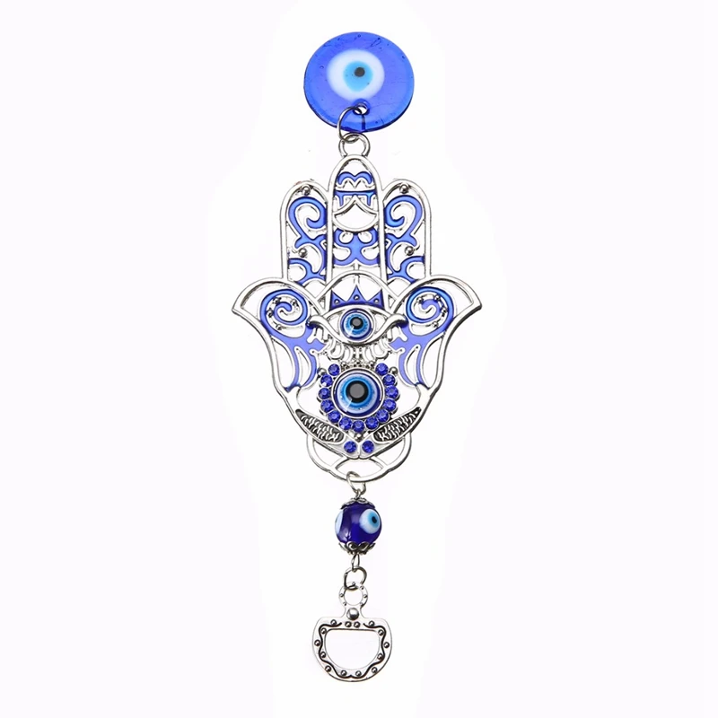 1pc Luck Turkish Evil Eye Amulet Pendants Popular Glaze Hamsa Charmming