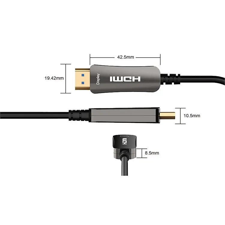 

Liandake fiber HDMI line 2 4K HD video line 60Hz TV computer engineering decoration line 10m