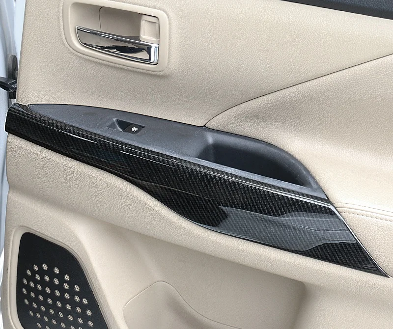 WELKINRY автомобильный чехол для Mitsubishi Outlander 2013 ABS пластик межкомнатные двери подлокотник декоративная планка отделка