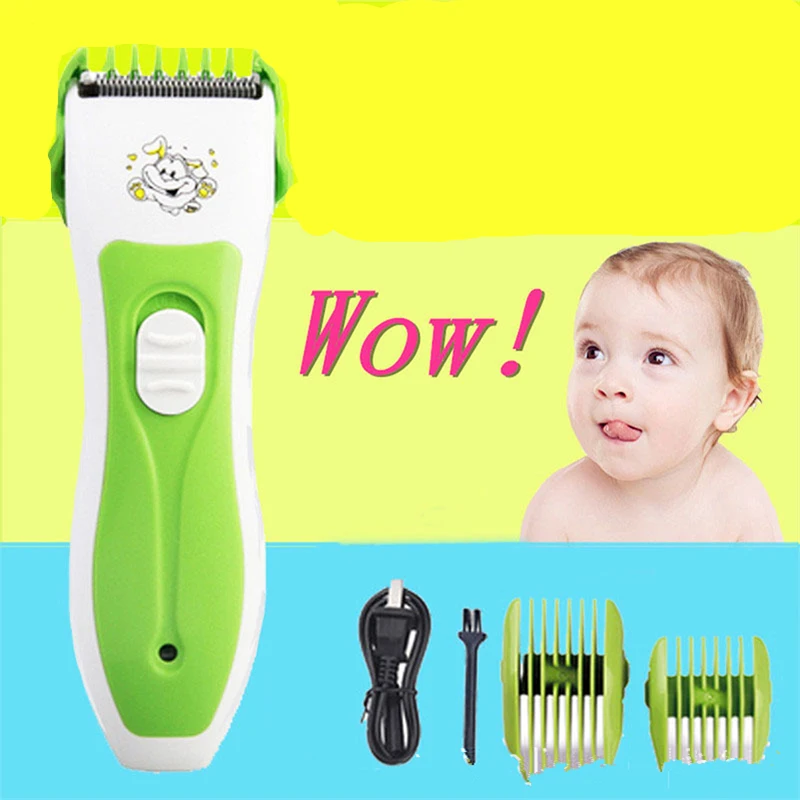 Baby Electric Hair Clipper Professional USB Rechargeable Waterproof