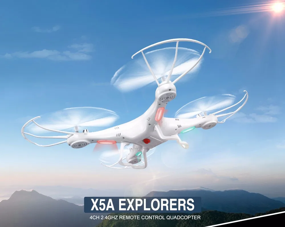 Syma X5A 4CH RC Вертолет Мультикоптер Drone 2.4 Г без Камеры, Самолета Дрон для Начинающих квадрокоптер