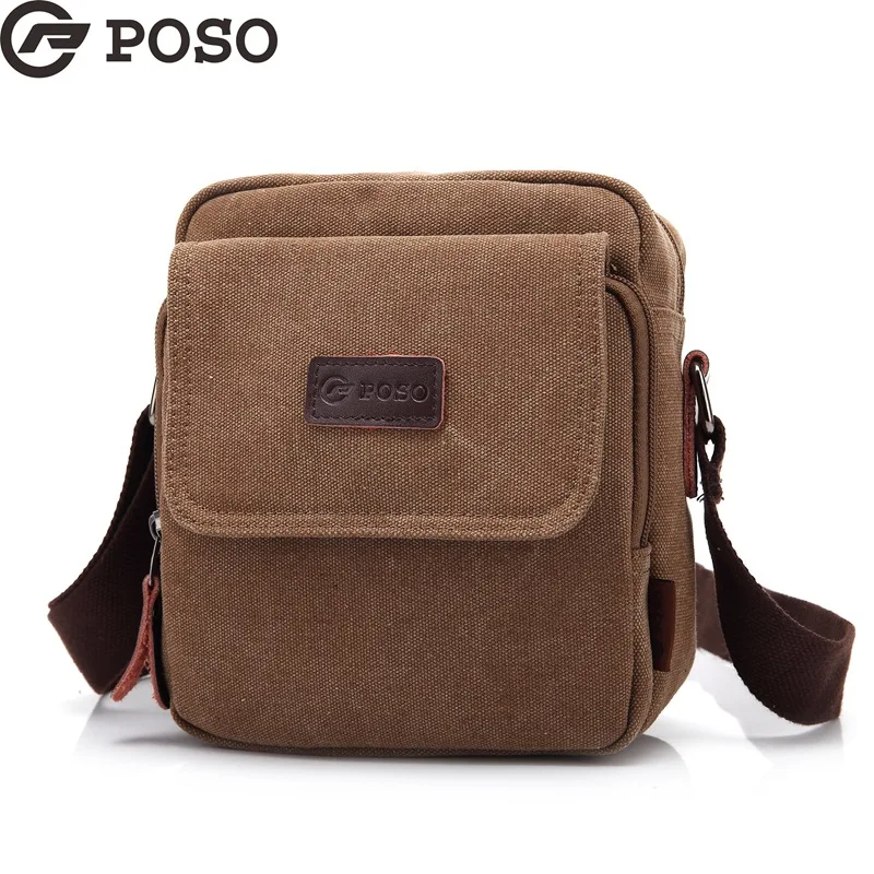 POSO модная парусиновая сумка для планшета 7,9 дюймов Повседневная сумка через плечо сумка