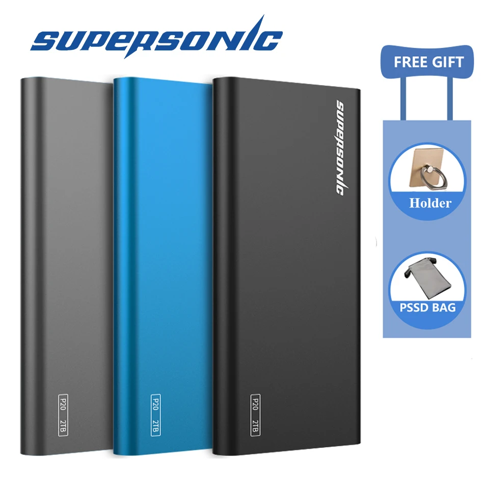 Сверхзвуковой P20 портативный SSD 128 ГБ 256 512 Typc C USB 3 0 внешний твердотельный