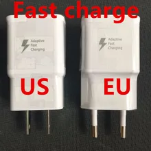 10 шт./лот OEM чехол для Galaxy Note S6& S6 Edge Note 4 Легко присоединяемого быстродействующего Chargeing быстрого EU дома стены Зарядное устройство