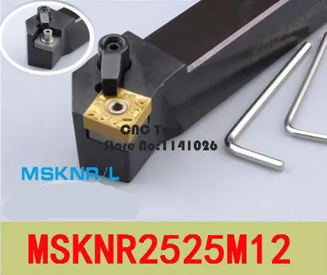 

MSKNR2525M12/ MSKNL2525M12 Metal Lathe Cutting Tools,CNC Turning Tool,Lathe Machine Tools, External Turning Tool Type MSKNR/L