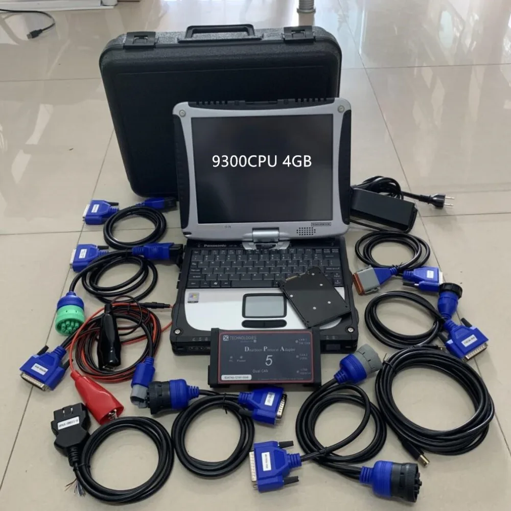 

Heavy Duty Truck Diagnostic tool DPA5 DPA 5 Dearborn Protocol Adapter 5 with USB connecting with cf-19 4G Laptop ready to use