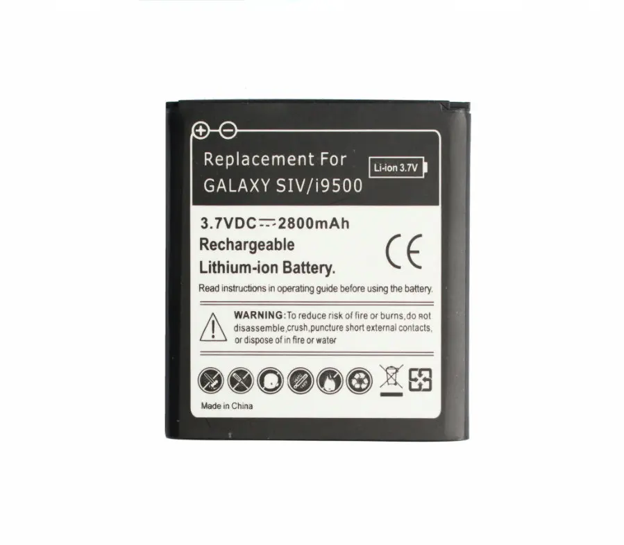 Ciszean 50 шт./lo 2800 мАч eb485760lu Замена Батарея для Samsung Galaxy S4 SIV i9500 i9502 i9505 i9508 i9505 i337 I545