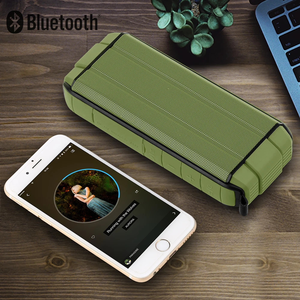 TOPROAD Bluetooth динамик большой мощности 10 Вт портативный беспроводной altavoz усилитель