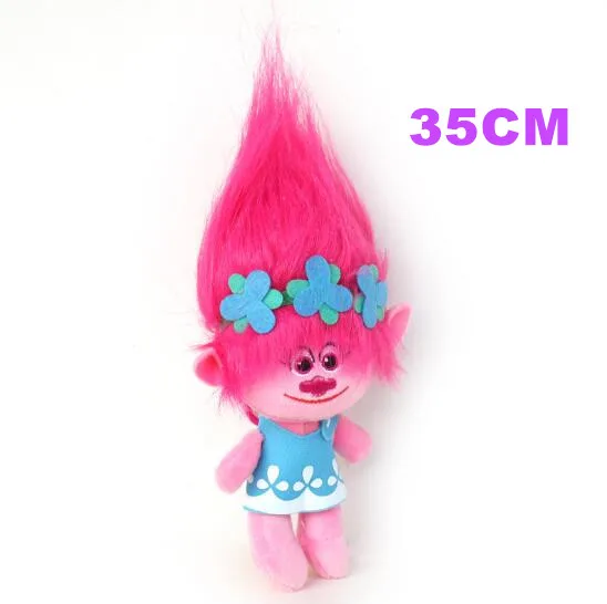 3 размера фигурка Dreamworks Movie Trolls игрушка плюшевые тролли Поппи фигурки троллей волшебная фея волос волшебник детские игрушки