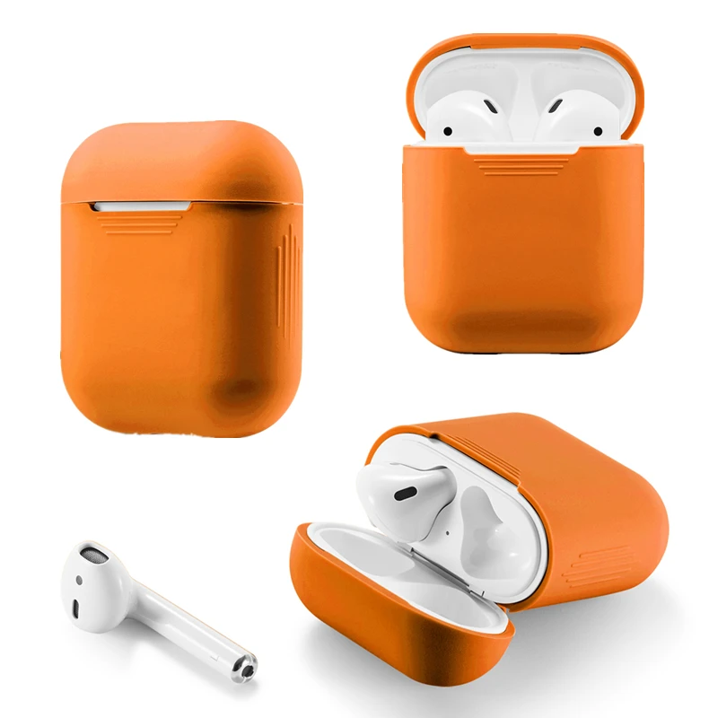 Мягкий силиконовый чехол s для Apple Airpods, ударопрочный чехол для Smart Airpods, ультратонкие наушники Air Pods, портативный защитный чехол