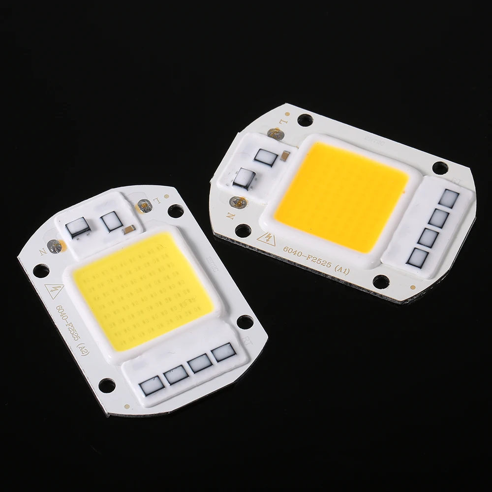 

50W AC COB Cast Light White Light Engine 5700K Color Temperature 220V Driver-free LED Light Source Aluminum