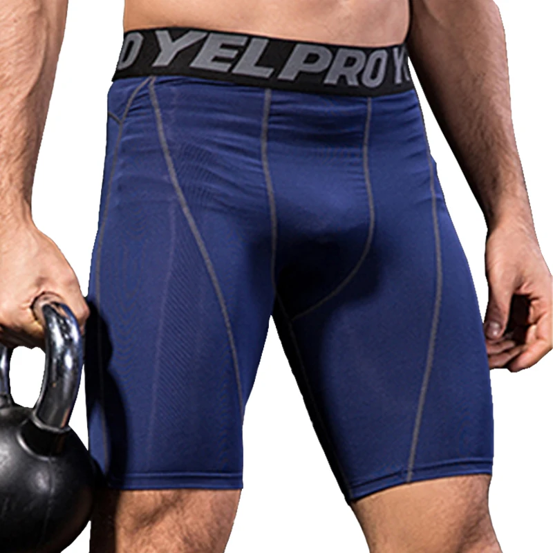 

Men's gym Shorts workout pantsCompression Shorts male running shorts Fitness quickdry gym short pants training active MMA trunks