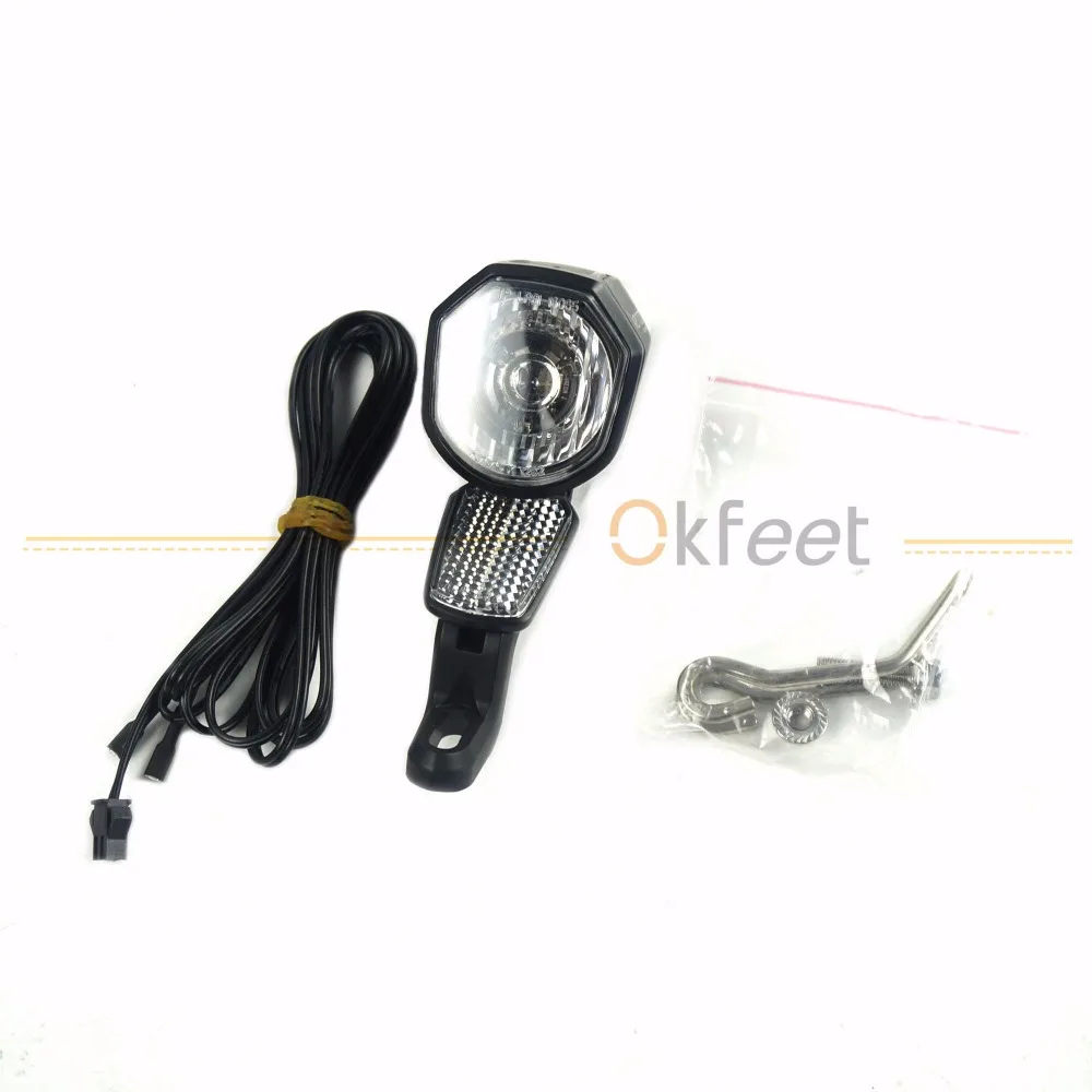 Excellent okfeet 36V 48V Compatible E-bike Headlight Front Light HL2800 Kendo 13