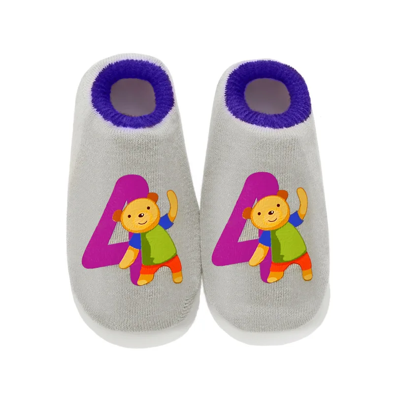 Новые детские носки-тапочки на весну и осень носки-тапочки для малышей корейские носки с героями мультфильмов для маленьких девочек, носки для новорожденных мальчиков
