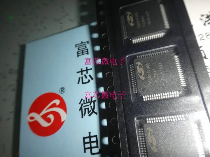 Бесплатная доставка! Новый оригинальный C8051F005-GQR C8051F005 смешанный сигнал 32KB ISP FLASH MCU
