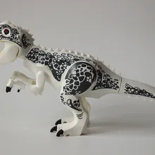 Оптом тираннозавр строительные блоки трицератоп динозавр Т-Рекс кирпичи детский подарок совместим с YG77028/YG77011/YG77029