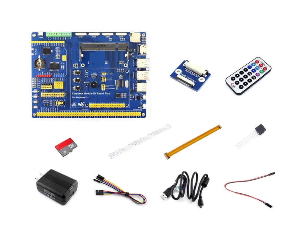 

Parts Raspberry Pi Compute Module 3 Lite Accessory Pack Type A (no CM3L) With DS18B20 Power Adapter Micro SD card Pi Zero Camera