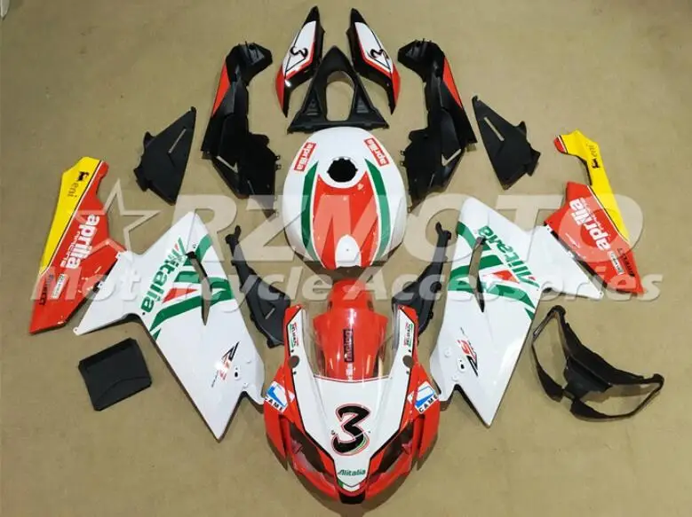 

New Injection mold New ABS Full Fairing kit Fit for Aprilia RS125 06 07 08 09 10 11 RS 125 2006 2007 2011 custom red yellow