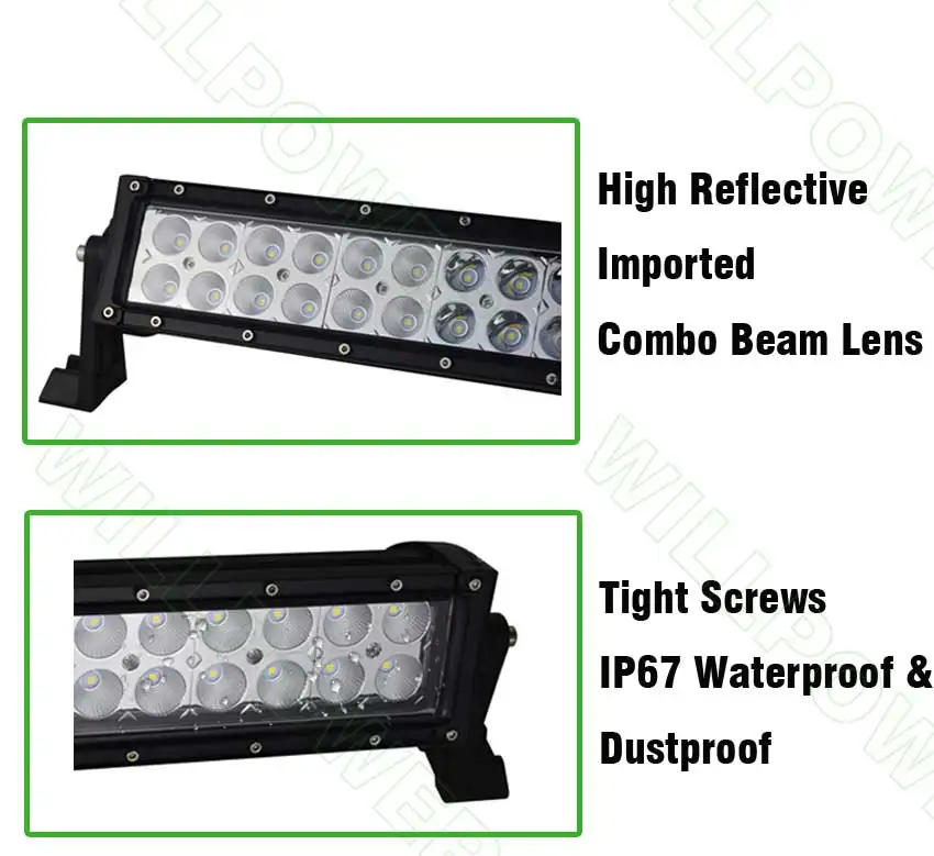 240W 42inch led light bar offroad bar (2)
