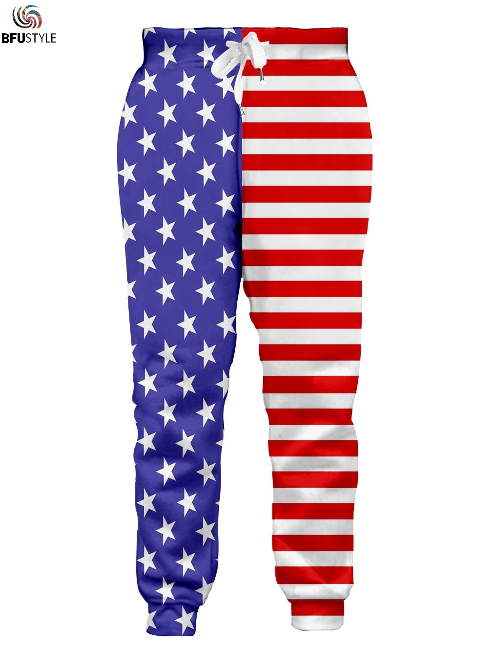 Mens Sweatpants Casual Leisure Pants Men's Trousers Flag Printed Hip Hop Streetwear High Quality Jogger Fitness Pants Men