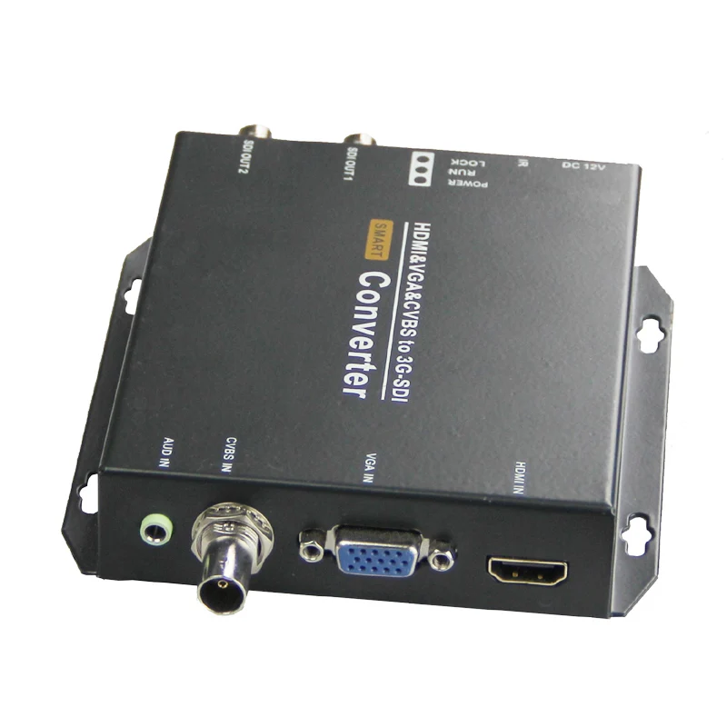  HDMI a SDI Video Converter 1080P Video di Trasmissione Audio Grado VGA AV CVBS a SDI SDI HD 3g-SDI