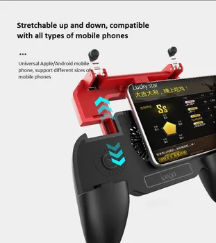 

Multifunctional Cooling Game Aids with Fan for iPhone Android phone Gamepad Design Shooting game Machine