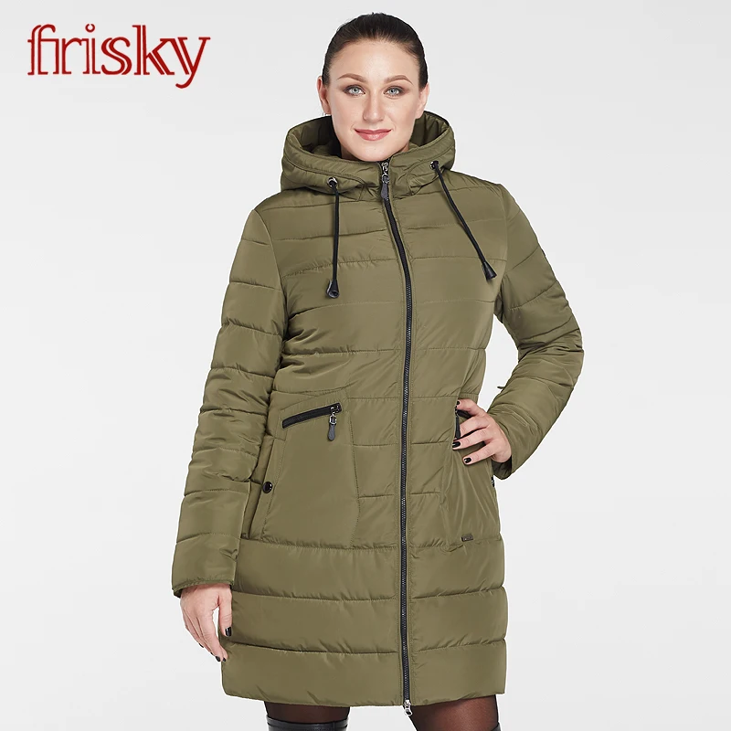Frisky High quality Plus Size Women's Winter Coat Jacket