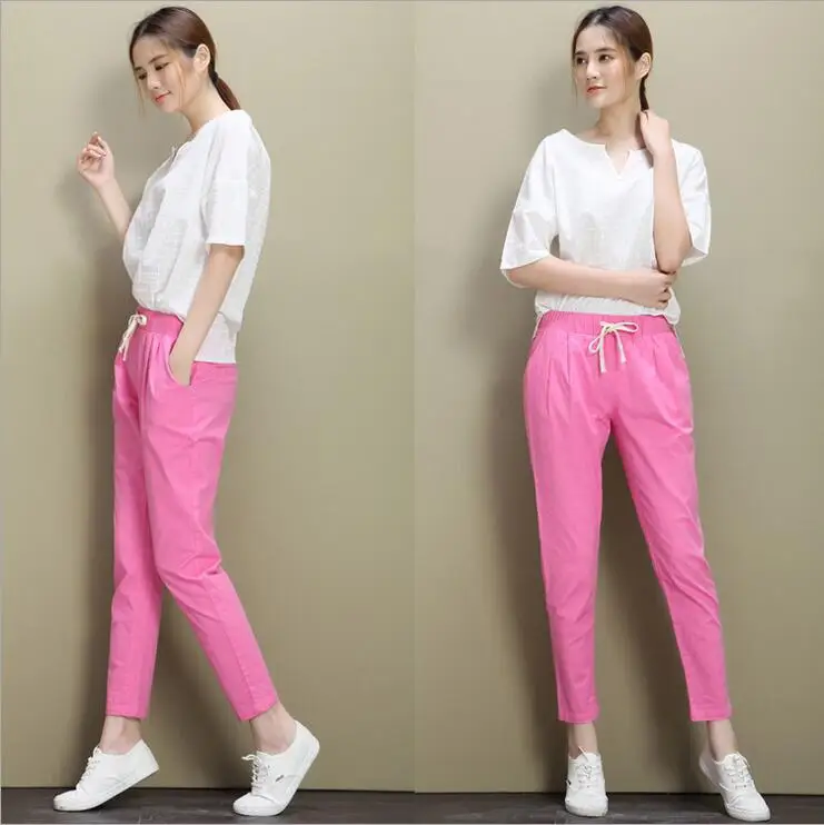 Брюки султанки женские с эластичным поясом на весну и лето|fashion harem pants|harem pantsharem