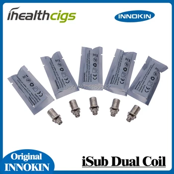 

100% Original Innokin iSub Coil 0.5ohm Replacement Coil Head Organic Cotton for iSub Tank Sub ohm 5pcs