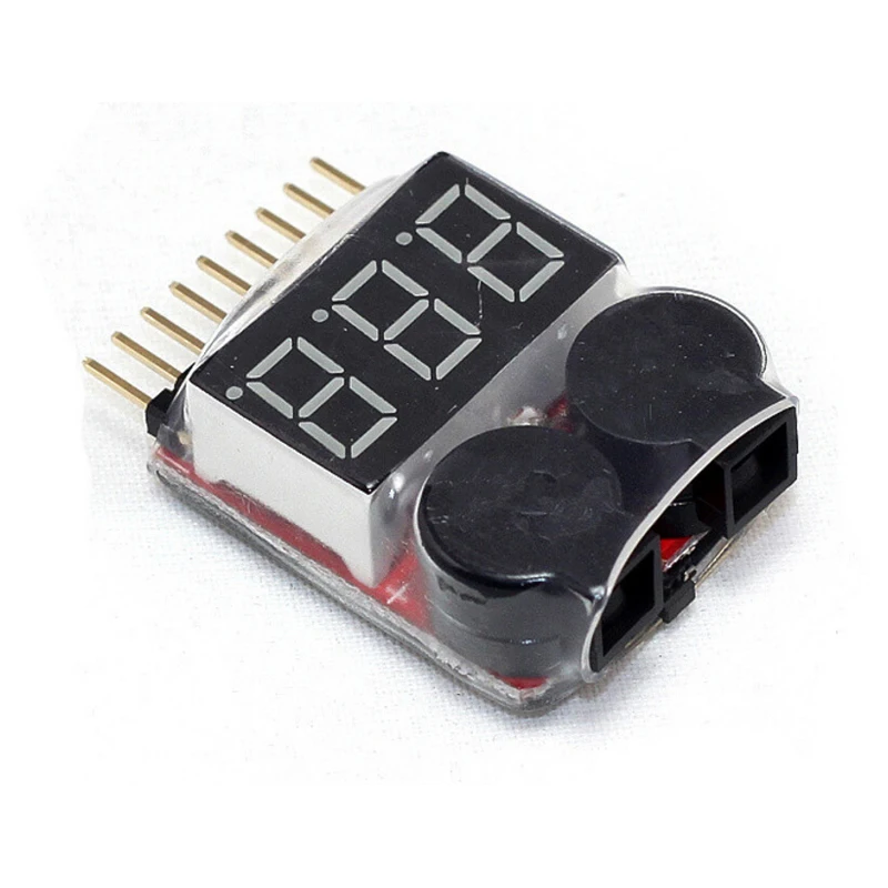 1 8 s низковольтный зуммер allarme lipo/li ion/fe тестер батареи 2 в оригинальный vistapower quadcopter