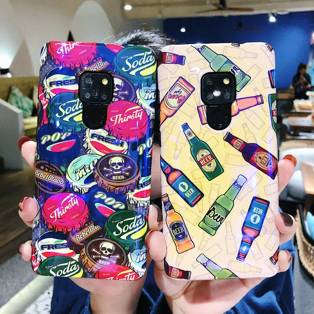 

Bohemia IMD Matte Phone Case Cover For Huawei P20/Pro/Lite Nova3E/3/3i/4 Mate10/10Pro Honor10 Honor 9i Mate20/20Pro P30/30Pro