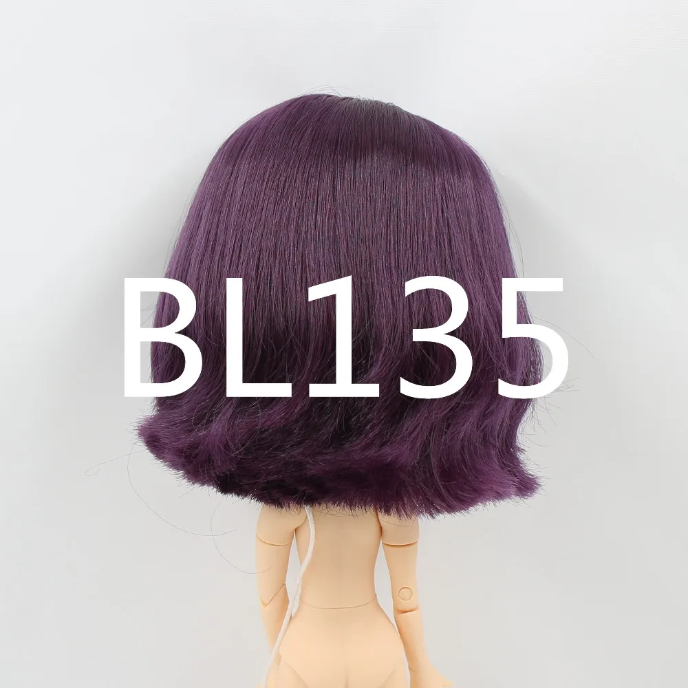 Neo Blythe Doll Plum Hair with Takara RBL Scalp Dome 1