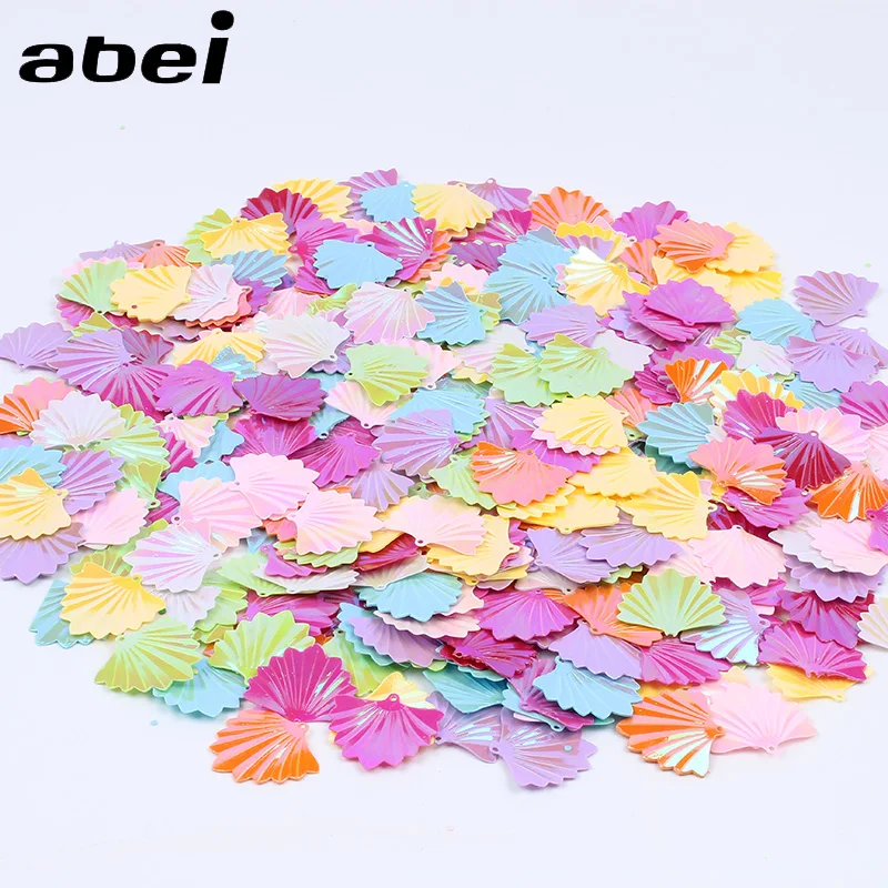 50gram PVC Shell Loose Sequins Diy Sewing Dress Sweater Bags Ornaments Handmade Wedding Party Scrapbook Craft Decoration | Дом и сад