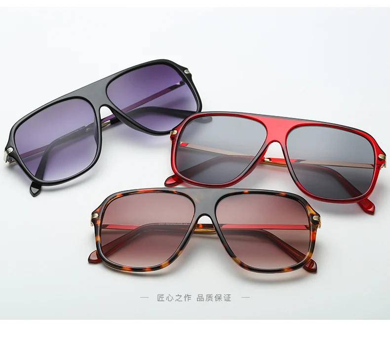 

Women Sunglasses Oversized Rectangle 2019 New Arrival Glasses Sunglasses for Women Original Brand Design Fashion Trend Plus Size