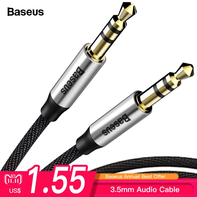 Cheap Baseus 3.5mm Jack Audio Cable Jack 3.5 mm Male to Male Cloth Audio Aux Cable For iPhone Car Headphone Speaker Wire Line Aux Cord Cheap Baseus 3.5mm Jack Audio Cable Jack 3.5 mm Male to Male Cloth Audio Aux Cable For iPhone Car Headphone Speaker Wire Line Aux Cord