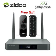 Original Zidoo X9S Smart font b TV b font font b BOX b font Android 6